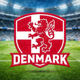 丹麦国家足球队红色队徽